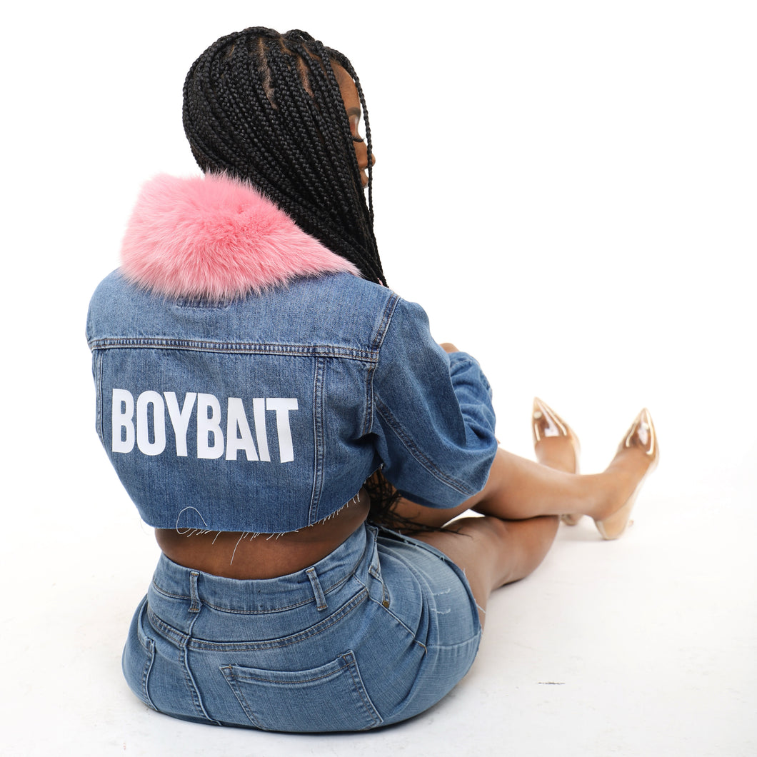 Cropped Fur BB jacket