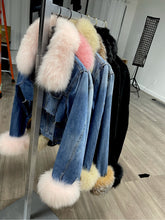 Load image into Gallery viewer, Cropped Fur BB jacket
